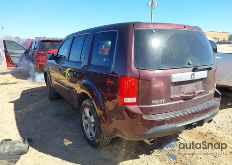 2015 Honda Pilot Ex-L z USA, uszkodzony, nr VIN 5FNYF4H51FB059609